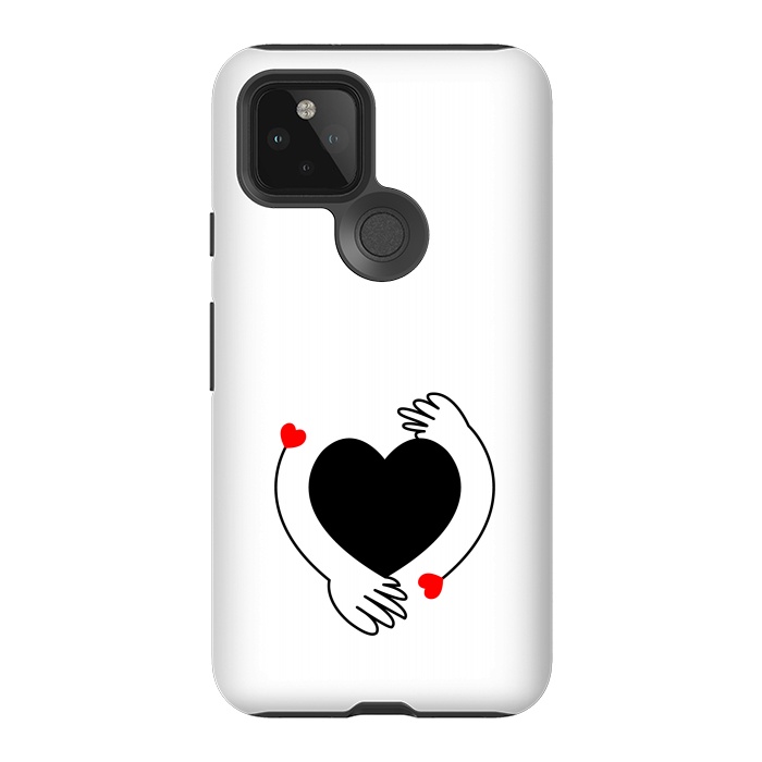 Pixel 5 StrongFit love hands by TMSarts