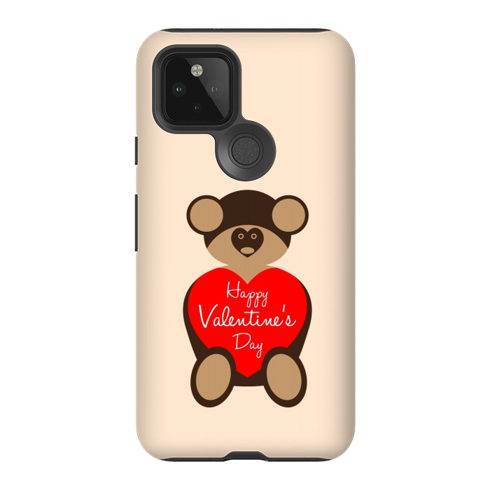 Pixel 5 StrongFit teddy bear brown by TMSarts