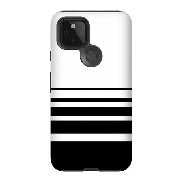 Pixel 5 StrongFit black and white steps by TMSarts
