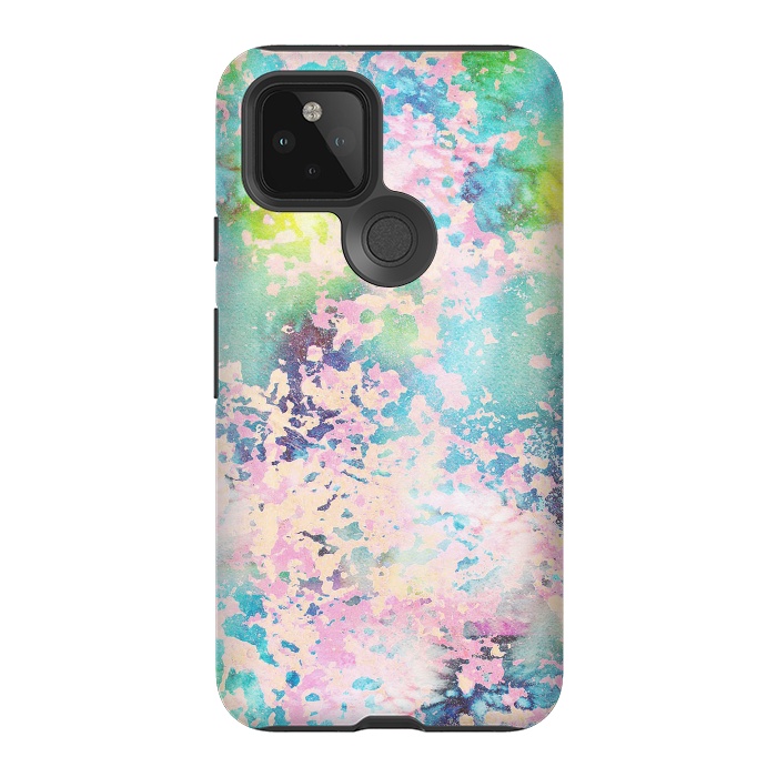 Pixel 5 StrongFit Colorful peeled off paint by Oana 