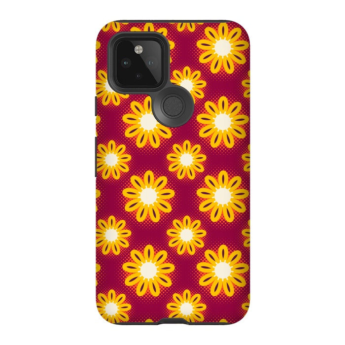Pixel 5 StrongFit sunflower by TMSarts
