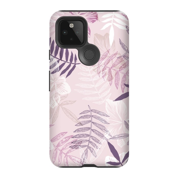 Pixel 5 StrongFit Tropical Pink Dreams by Rose Halsey