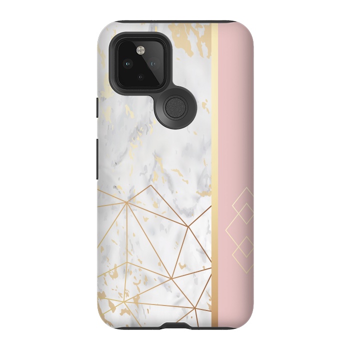 Pixel 5 StrongFit Marble Geometry 002 by ArtsCase