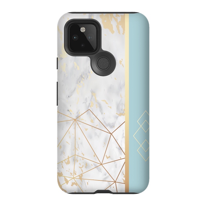 Pixel 5 StrongFit Marble Geometry 005 by ArtsCase