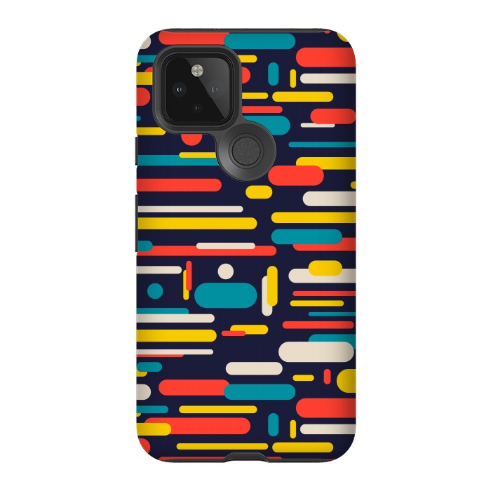 Pixel 5 StrongFit colorful rounded rectangle by TMSarts