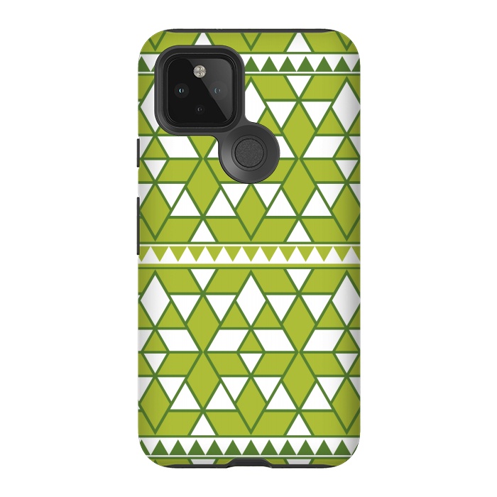 Pixel 5 StrongFit green triangle by TMSarts