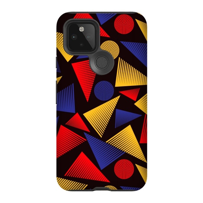 Pixel 5 StrongFit trendy triangle by TMSarts