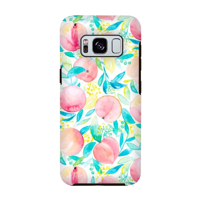 Galaxy S8 StrongFit Peachy Peach by gingerlique