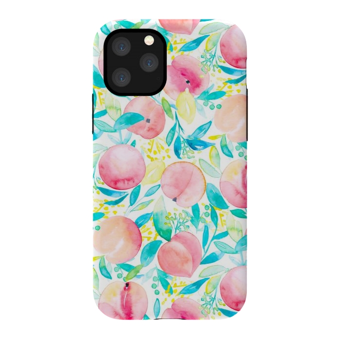 iPhone 11 Pro StrongFit Peachy Peach by gingerlique