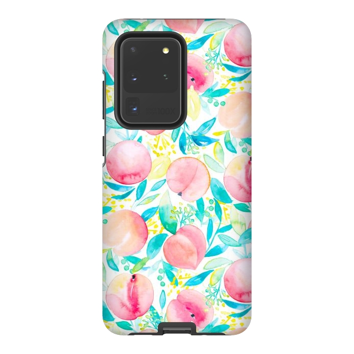 Galaxy S20 Ultra StrongFit Peachy Peach by gingerlique
