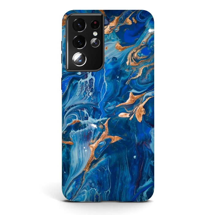 Galaxy S21 ultra StrongFit Marble IV by ArtsCase