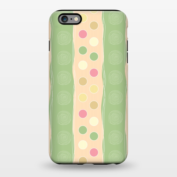 iPhone 6/6s plus StrongFit stripes polka love by MALLIKA