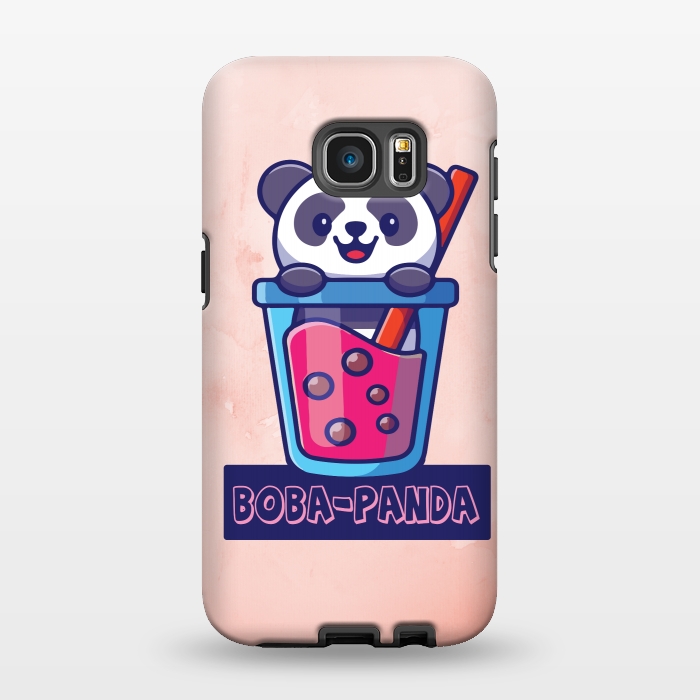 Galaxy S7 EDGE StrongFit boba-panda by MALLIKA
