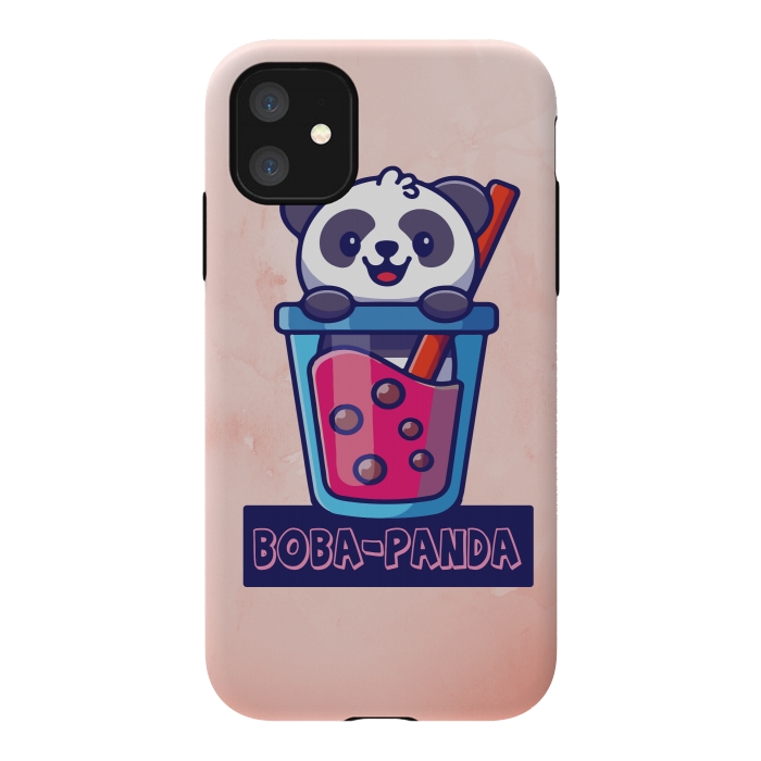 iPhone 11 StrongFit boba-panda by MALLIKA