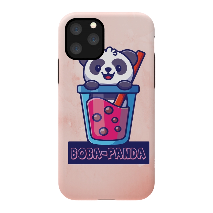 iPhone 11 Pro StrongFit boba-panda by MALLIKA