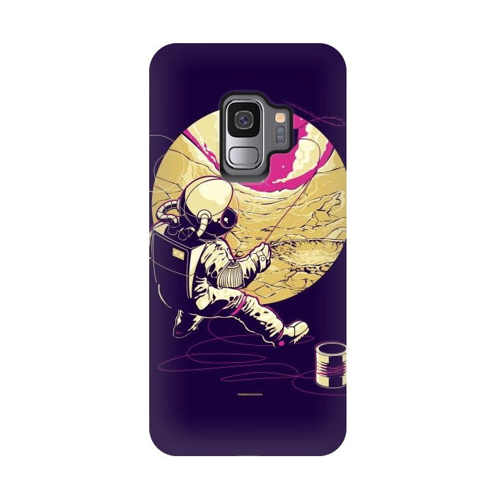 Galaxy S9 StrongFit Spice kite by Draco