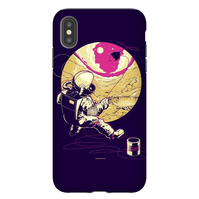 iPhone Xs Max StrongFit Spice kite by Draco