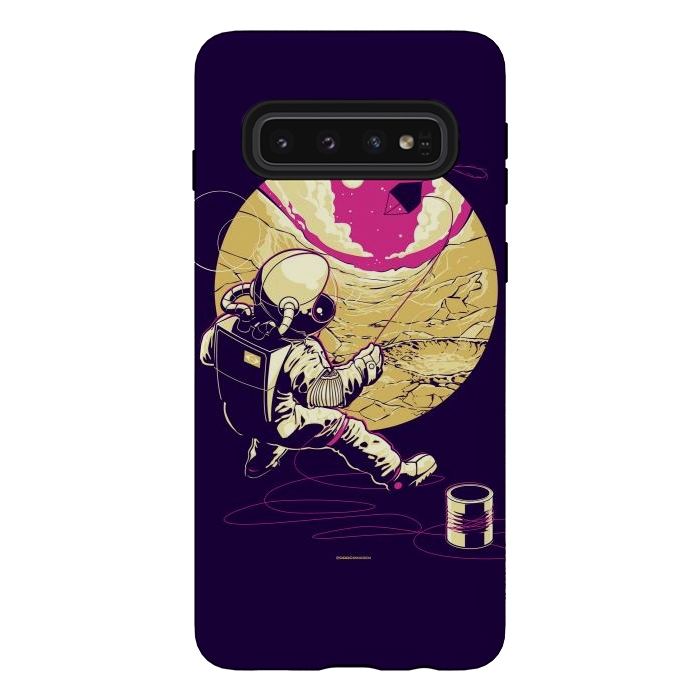 Galaxy S10 StrongFit Spice kite by Draco