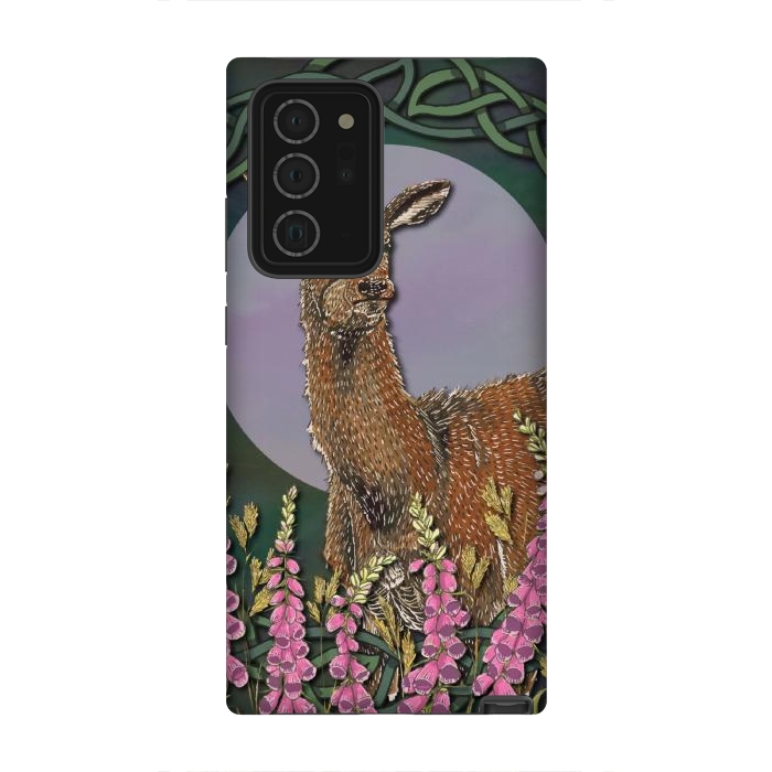 Galaxy Note 20 Ultra StrongFit Woodland Deer Doe by Lotti Brown
