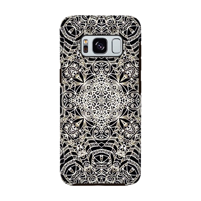 Galaxy S8 StrongFit Mehndi Ethnic Style G419 by Medusa GraphicArt