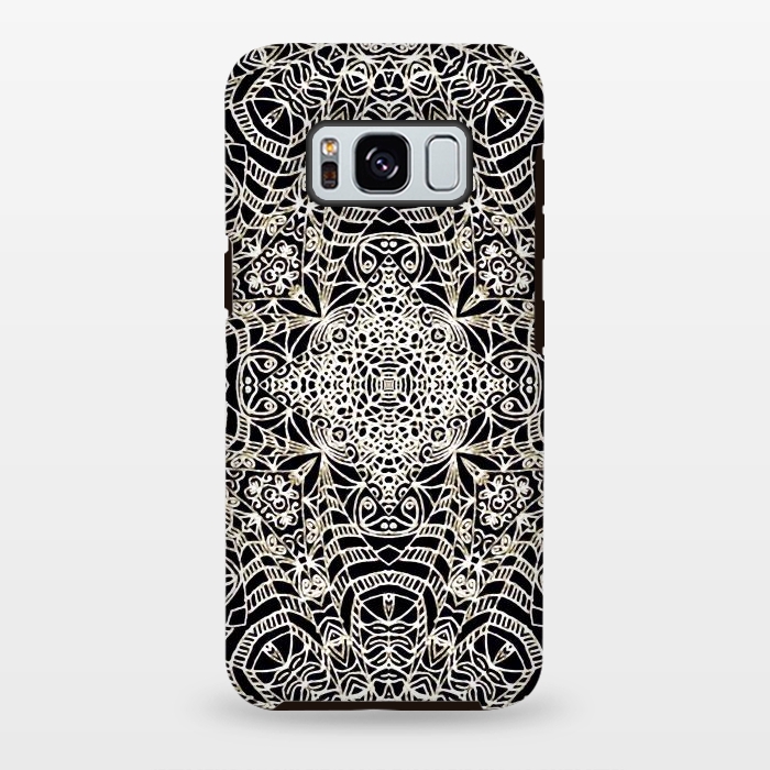 Galaxy S8 plus StrongFit Mehndi Ethnic Style G419 by Medusa GraphicArt