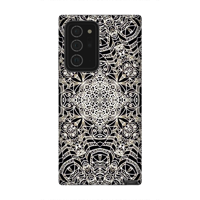 Galaxy Note 20 Ultra StrongFit Mehndi Ethnic Style G419 by Medusa GraphicArt