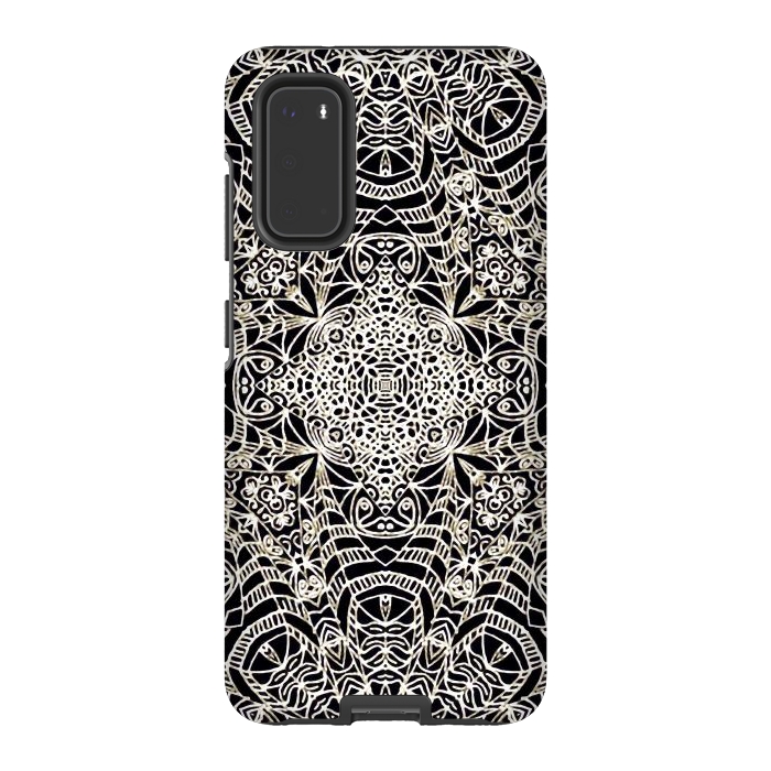 Galaxy S20 StrongFit Mehndi Ethnic Style G419 by Medusa GraphicArt