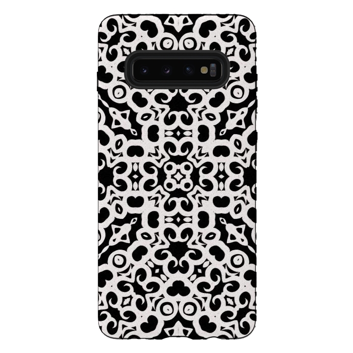 Galaxy S10 plus StrongFit Decorative Ethnic Style G594 by Medusa GraphicArt