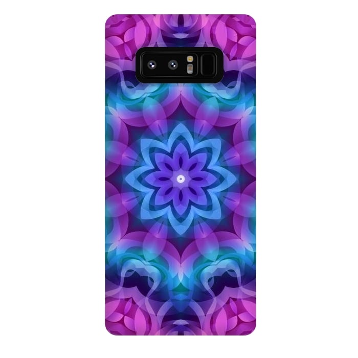 Galaxy Note 8 StrongFit Floral Abstract G269 by Medusa GraphicArt