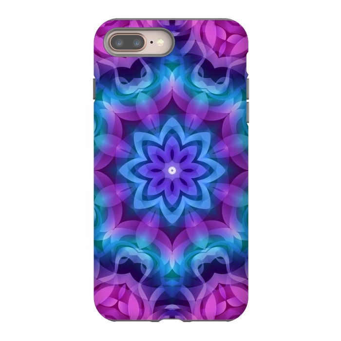 iPhone 8 plus StrongFit Floral Abstract G269 by Medusa GraphicArt