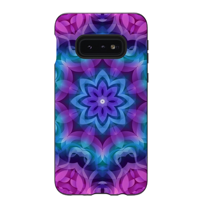 Galaxy S10e StrongFit Floral Abstract G269 by Medusa GraphicArt
