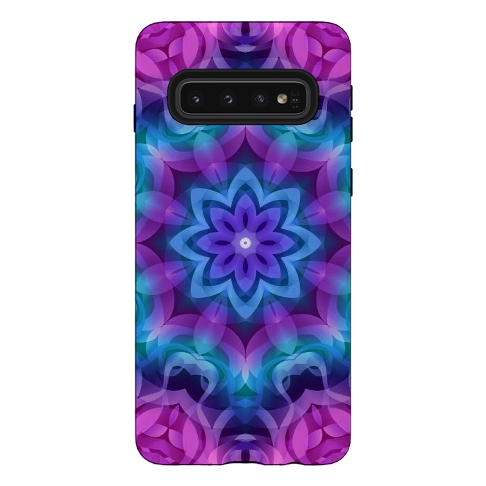 Galaxy S10 StrongFit Floral Abstract G269 by Medusa GraphicArt