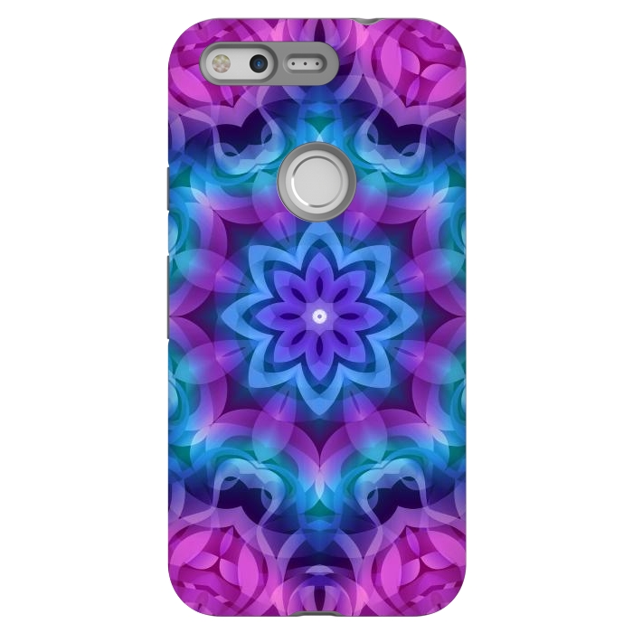 Pixel StrongFit Floral Abstract G269 by Medusa GraphicArt