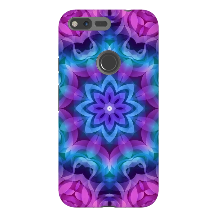 Pixel XL StrongFit Floral Abstract G269 by Medusa GraphicArt