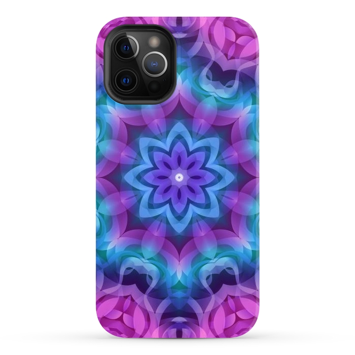 iPhone 12 Pro StrongFit Floral Abstract G269 by Medusa GraphicArt