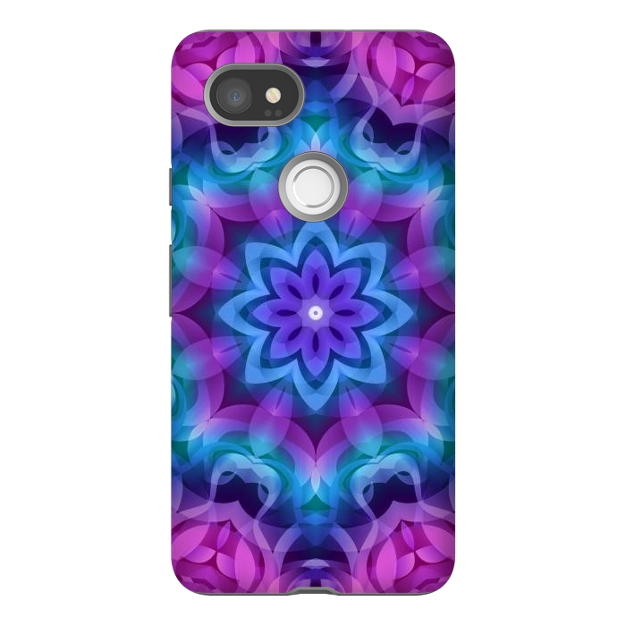Pixel 2XL StrongFit Floral Abstract G269 by Medusa GraphicArt