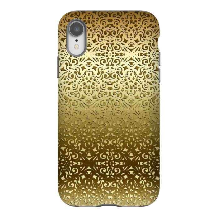 iPhone Xr StrongFit Baroque Style Inspiration G155b by Medusa GraphicArt