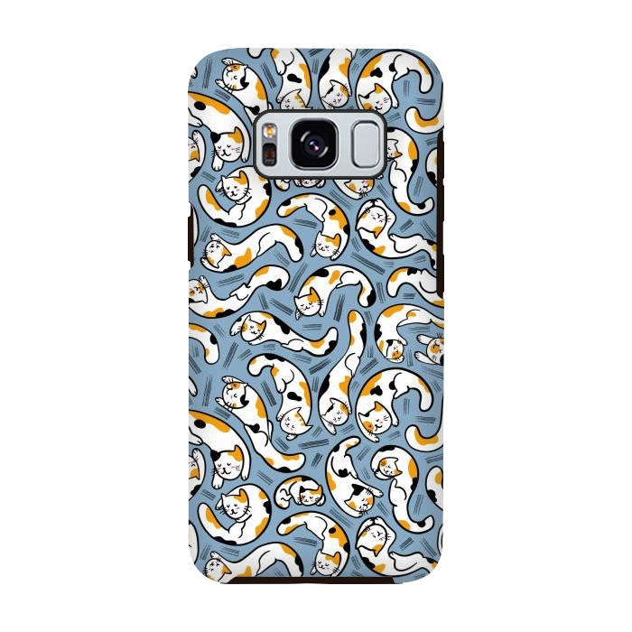 Galaxy S8 StrongFit Cats by Afif Quilimo