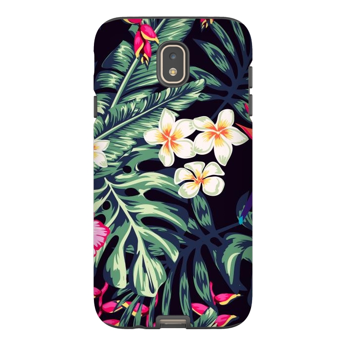 Galaxy J7 StrongFit Tropical Floral Pattern XVII by ArtsCase