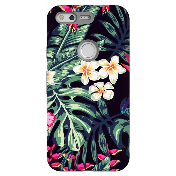 Pixel StrongFit Tropical Floral Pattern XVII by ArtsCase