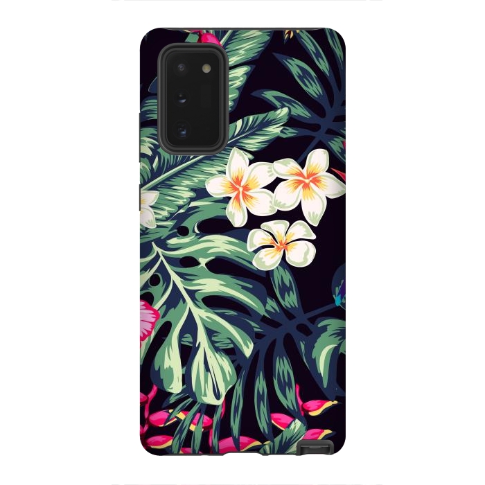 Galaxy Note 20 StrongFit Tropical Floral Pattern XVII by ArtsCase