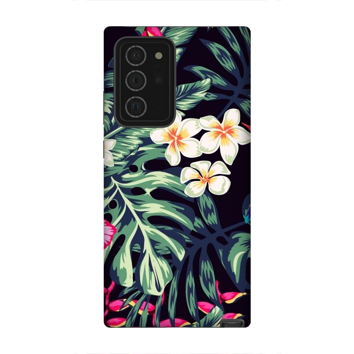 Galaxy Note 20 Ultra StrongFit Tropical Floral Pattern XVII by ArtsCase