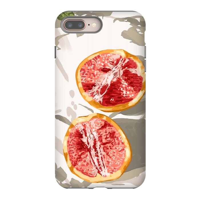iPhone 7 plus StrongFit Grapefruit Kinda Zest For Life by Uma Prabhakar Gokhale