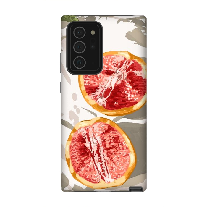 Galaxy Note 20 Ultra StrongFit Grapefruit Kinda Zest For Life by Uma Prabhakar Gokhale