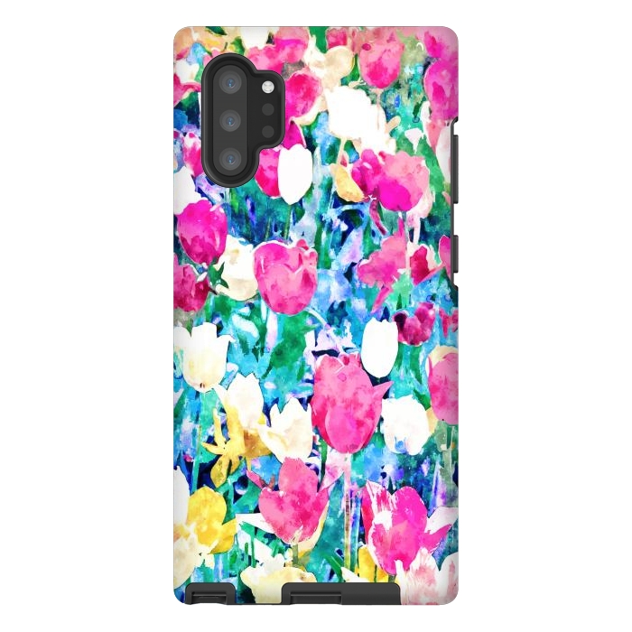 Galaxy Note 10 plus StrongFit Meadow in Bloom by Uma Prabhakar Gokhale