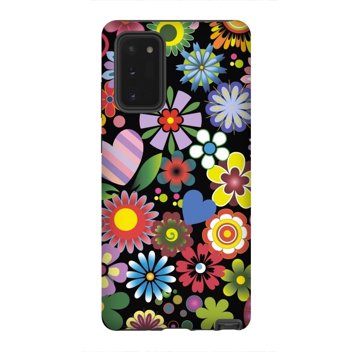 Galaxy Note 20 StrongFit Floral mix 2 by ArtsCase