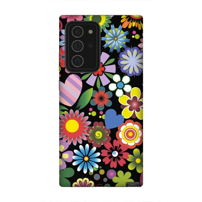 Galaxy Note 20 Ultra StrongFit Floral mix 2 by ArtsCase