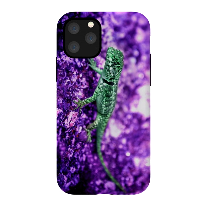 iPhone 11 Pro StrongFit Lizard by Laura Nagel