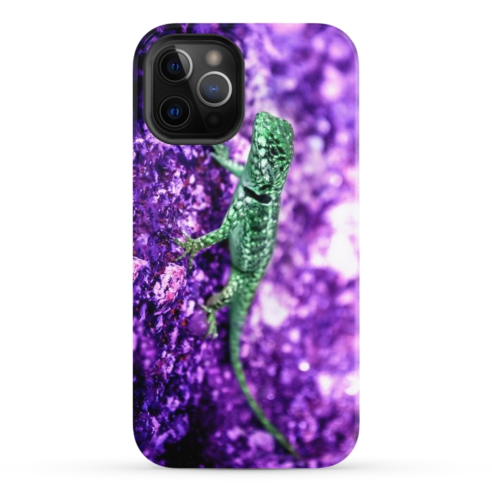 iPhone 12 Pro StrongFit Lizard by Laura Nagel