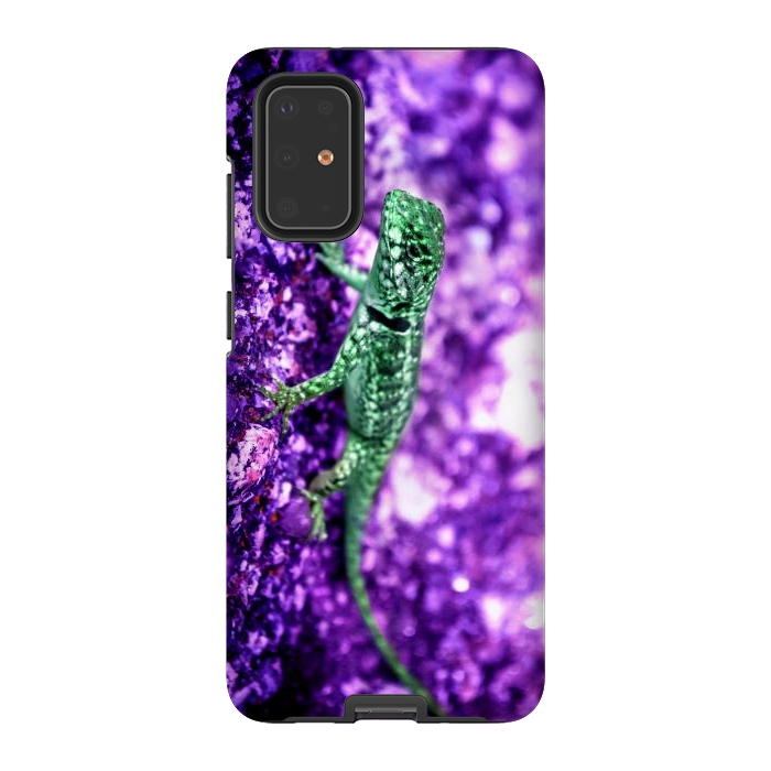 Galaxy S20 Plus StrongFit Lizard by Laura Nagel